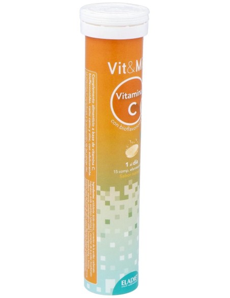 Vit %26 Min Vitamina C 15Comp.Eferv.
