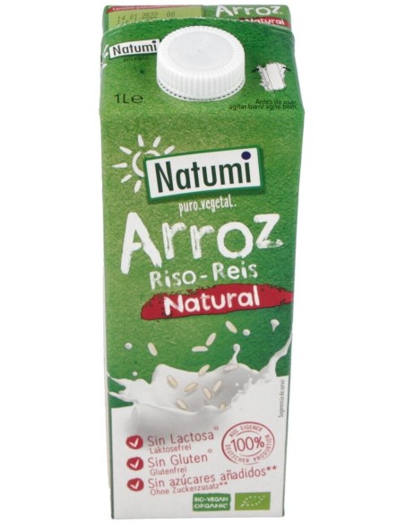 Bebida Vegetal De Arroz 1Lt 6Uds. Bio Sg Vegan S/A