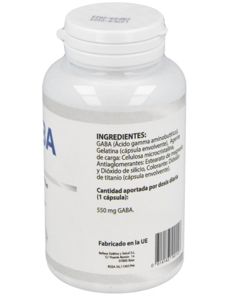 Gaba 550Mg. 90Cap.