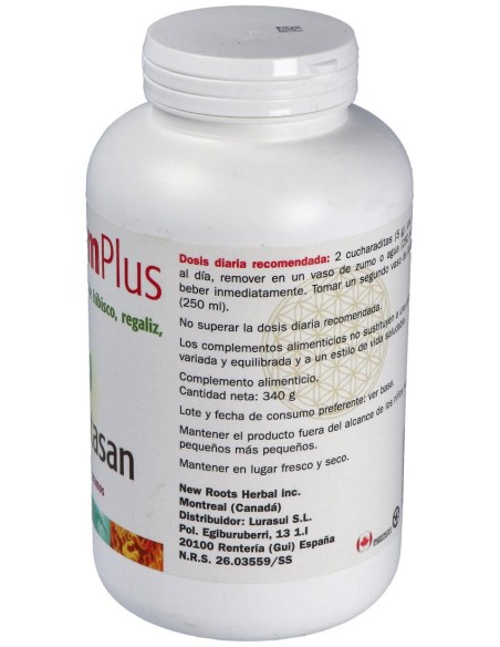 Psyllium Plus Enriquecido Con F.O.S Polvo 340Gr.