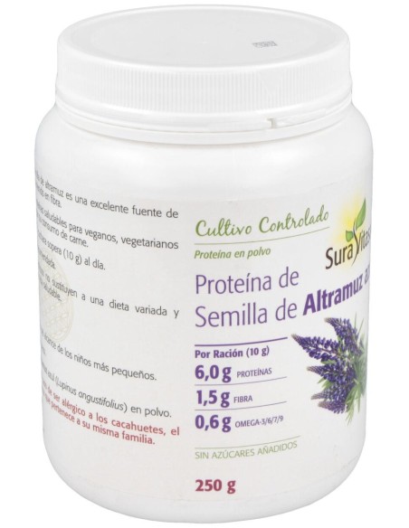 Sura Vitasan Proteina Semilla Altramuz Azul 250G
