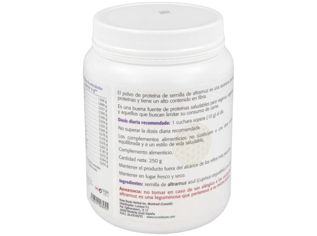 Sura Vitasan Proteina Semilla Altramuz Azul 250G
