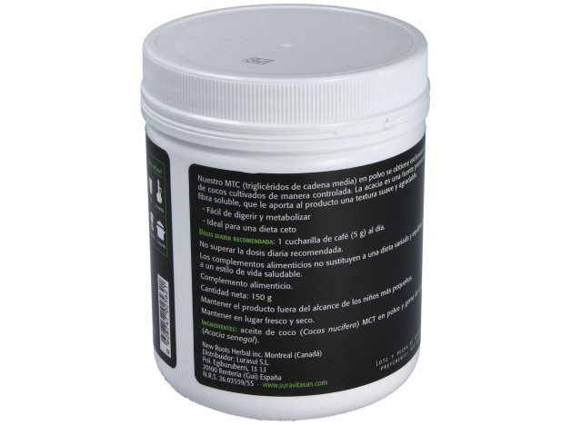 Sura Vitasan Mct De Coco Polvo 150G