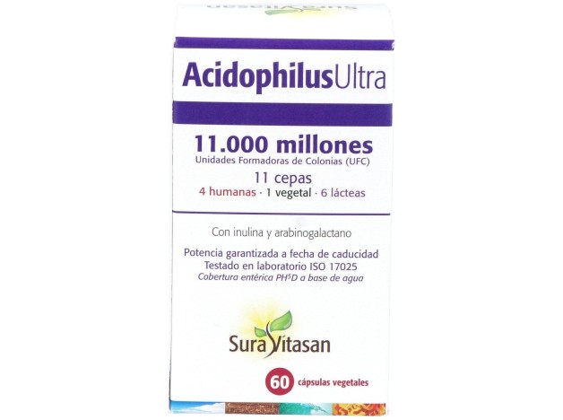 Sura Vitasan Acidophilus Ultra 60 Cápsulas