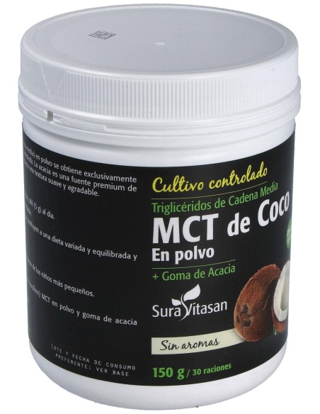 Sura Vitasan Mct De Coco Polvo 150G