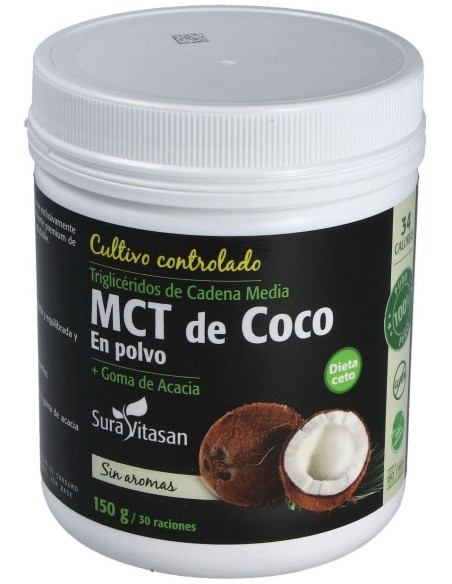 Sura Vitasan Mct De Coco Polvo 150G