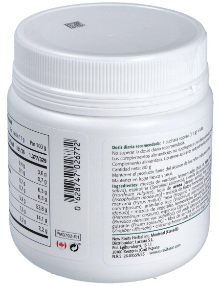 Sura Vitasan Ferment Activ Greens 80G