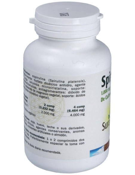 Sura Vitasan Espirulina 1000Mg 100Comp