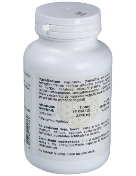 Sura Vitasan Espirulina 1000Mg 100Comp