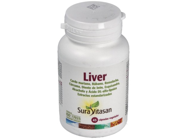 Sura Vitasan Liver 45 Cápsulas