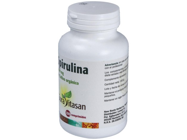 Sura Vitasan Espirulina 1000Mg 100Comp