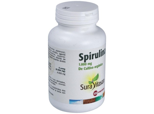 Sura Vitasan Espirulina 1000Mg 100Comp