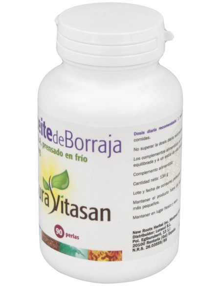 Aceite De Borraja 1200Mg. 90Perlas