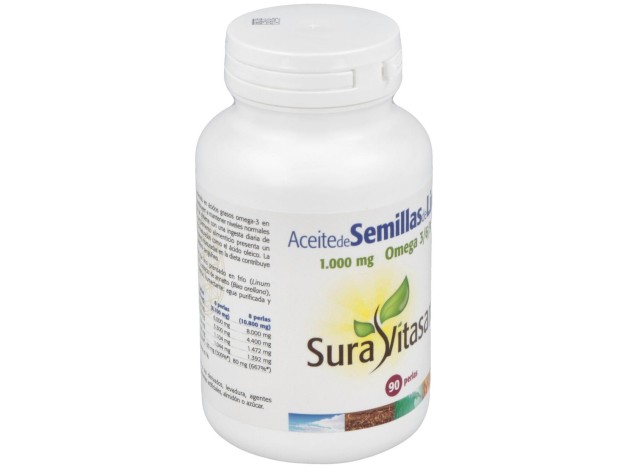 Sura Vitasan Aceite De Semillas De Lino 90 Perlas