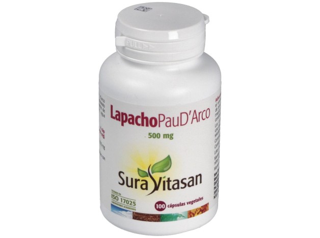 Sura Vitasan Lapacho Pau D'Arco 500Mg 100 Cápsulas