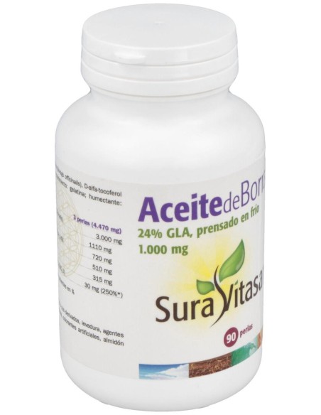 Aceite De Borraja 1200Mg. 90Perlas