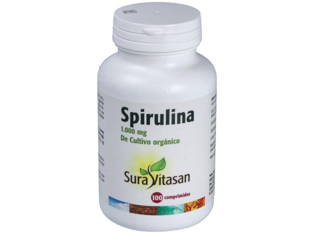 Sura Vitasan Espirulina 1000Mg 100Comp