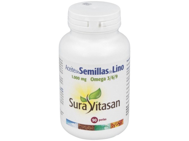 Sura Vitasan Aceite De Semillas De Lino 90 Perlas