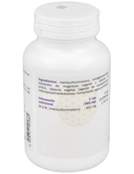 M.S.M. (Metil Sulfonil Metano) 90Cap.