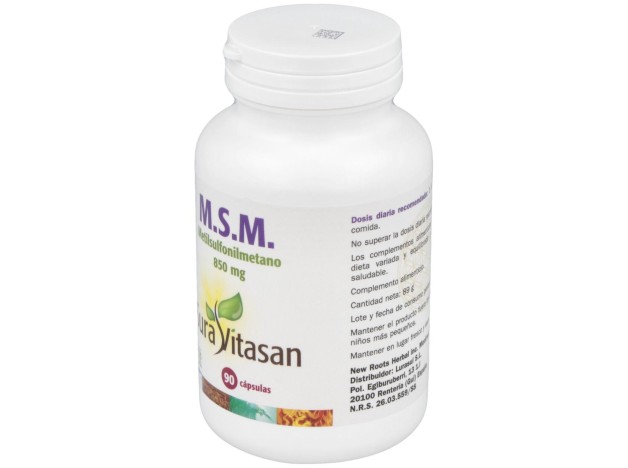 M.S.M. (Metil Sulfonil Metano) 90Cap.