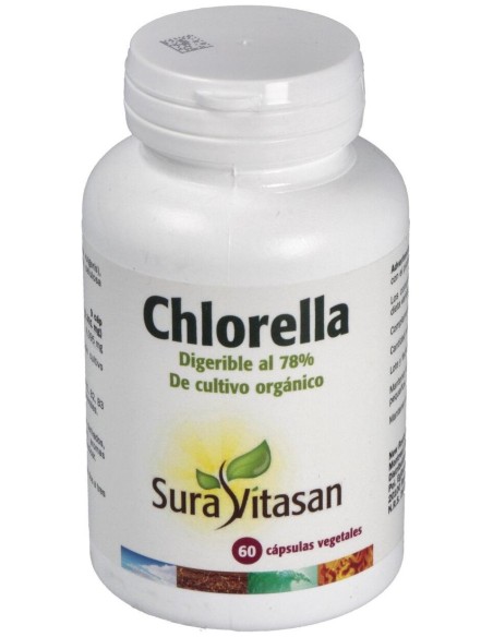 Sura Vitasan Clorella 455Mg 60Caps
