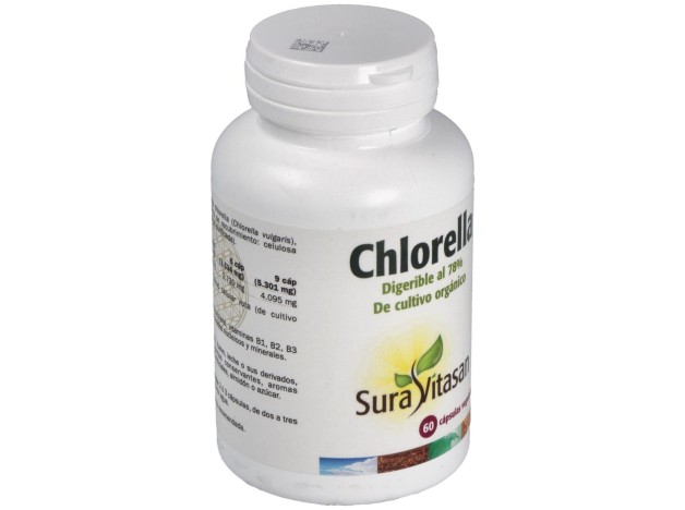 Sura Vitasan Clorella 455Mg 60Caps