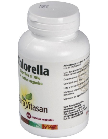 Sura Vitasan Clorella 455Mg 60Caps