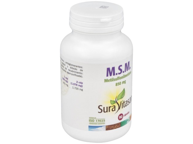 M.S.M. (Metil Sulfonil Metano) 90Cap.