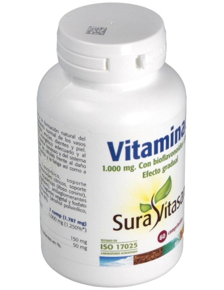 Vitamina C 1000Mg. Efecto Gradual 60Comp.