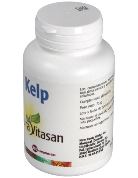 Sura Vitasan Kelp 225 Mg 100 Comprimidos