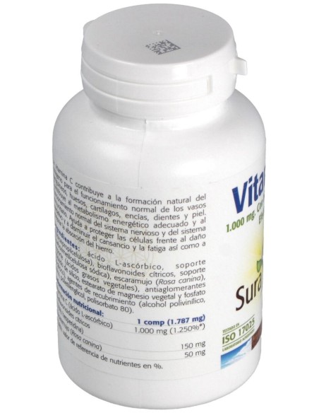Vitamina C 1000Mg. Efecto Gradual 60Comp.