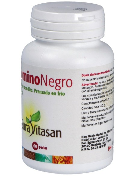 Sura Vitasan Comino Negro 500Mg 60Caps