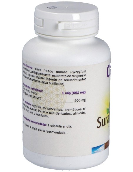 Sura Vitasan Clavo 500Mg 100Caps