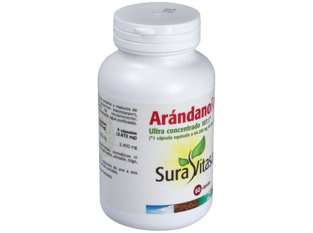 Sura Vitasan Arandano Rojo 600Mg 60Caps