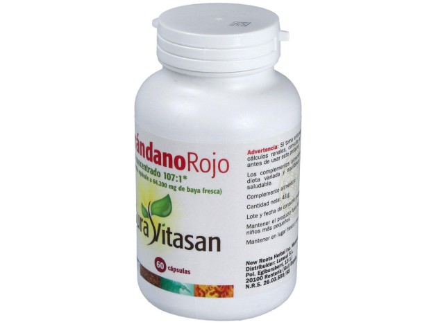 Sura Vitasan Arandano Rojo 600Mg 60Caps