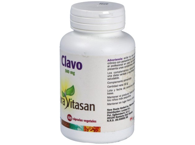 Sura Vitasan Clavo 500Mg 100Caps