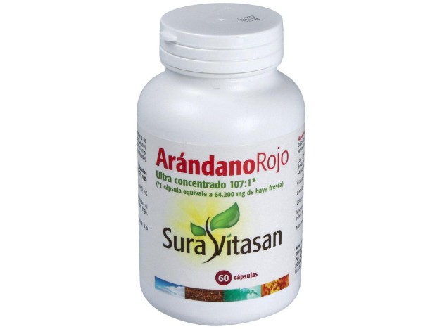 Sura Vitasan Arandano Rojo 600Mg 60Caps