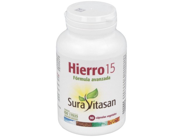 Sura Vitasan Hierro 15 90Caps