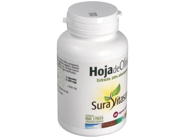 Sura Vitasan Hoja De Olivo 60 Cápsulas
