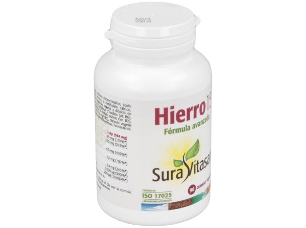 Sura Vitasan Hierro 15 90Caps