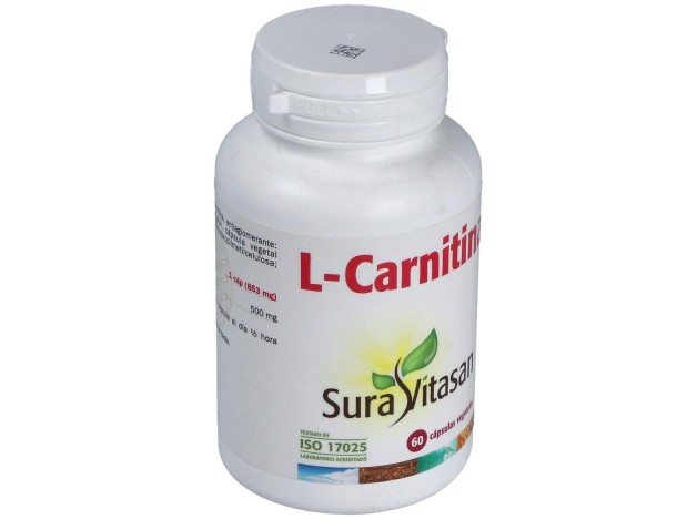 Sura Vitasan L-Carnitina 500Mg 60Caps