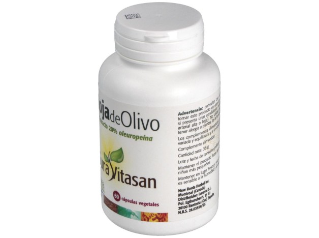 Sura Vitasan Hoja De Olivo 60 Cápsulas