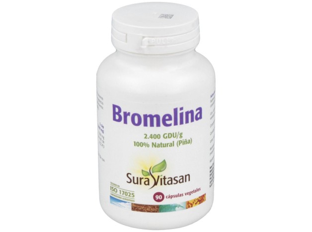 Sura Vitasan Bromelina 2.400 500 Mg. 90 Cápsulas