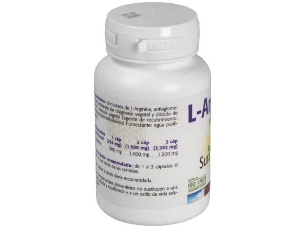 Sura Vitasan Arginina 500Mg 50Caps
