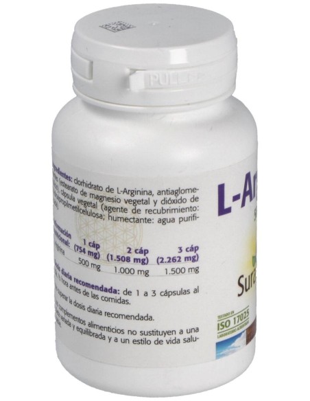 Sura Vitasan Arginina 500Mg 50Caps