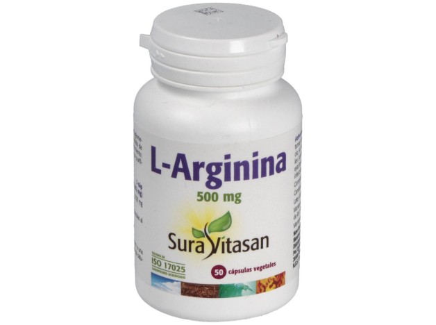 Sura Vitasan Arginina 500Mg 50Caps