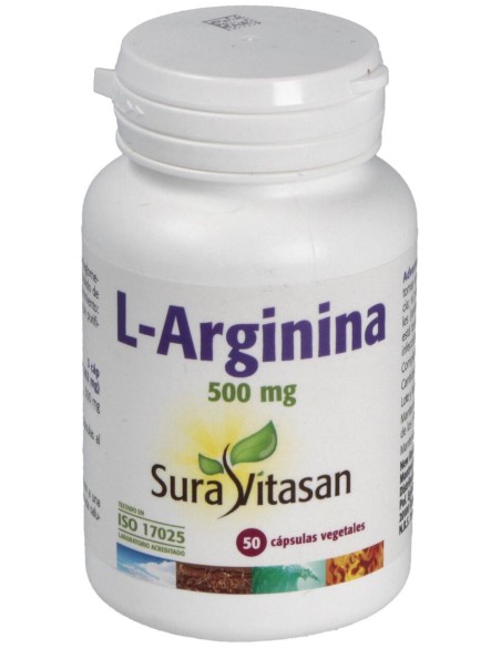 Sura Vitasan Arginina 500Mg 50Caps