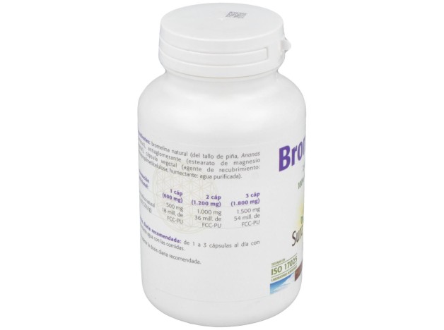 Sura Vitasan Bromelina 2.400 500 Mg. 90 Cápsulas