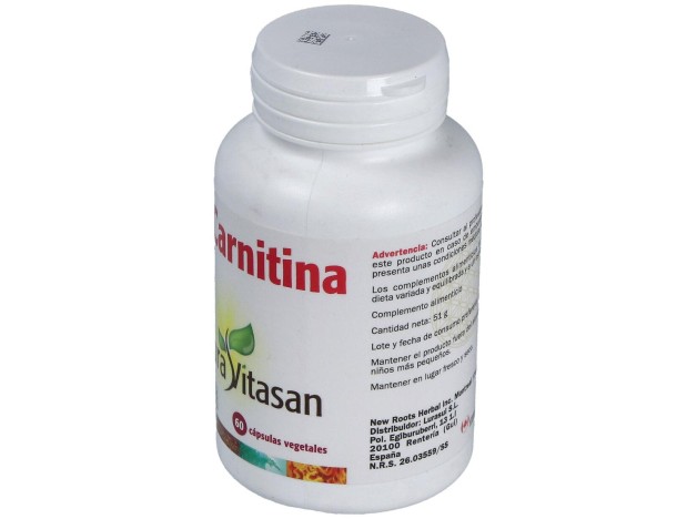 Sura Vitasan L-Carnitina 500Mg 60Caps