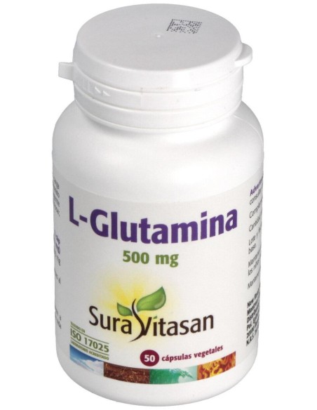 Sura Vitasan Glutamina 500Mg 50Caps